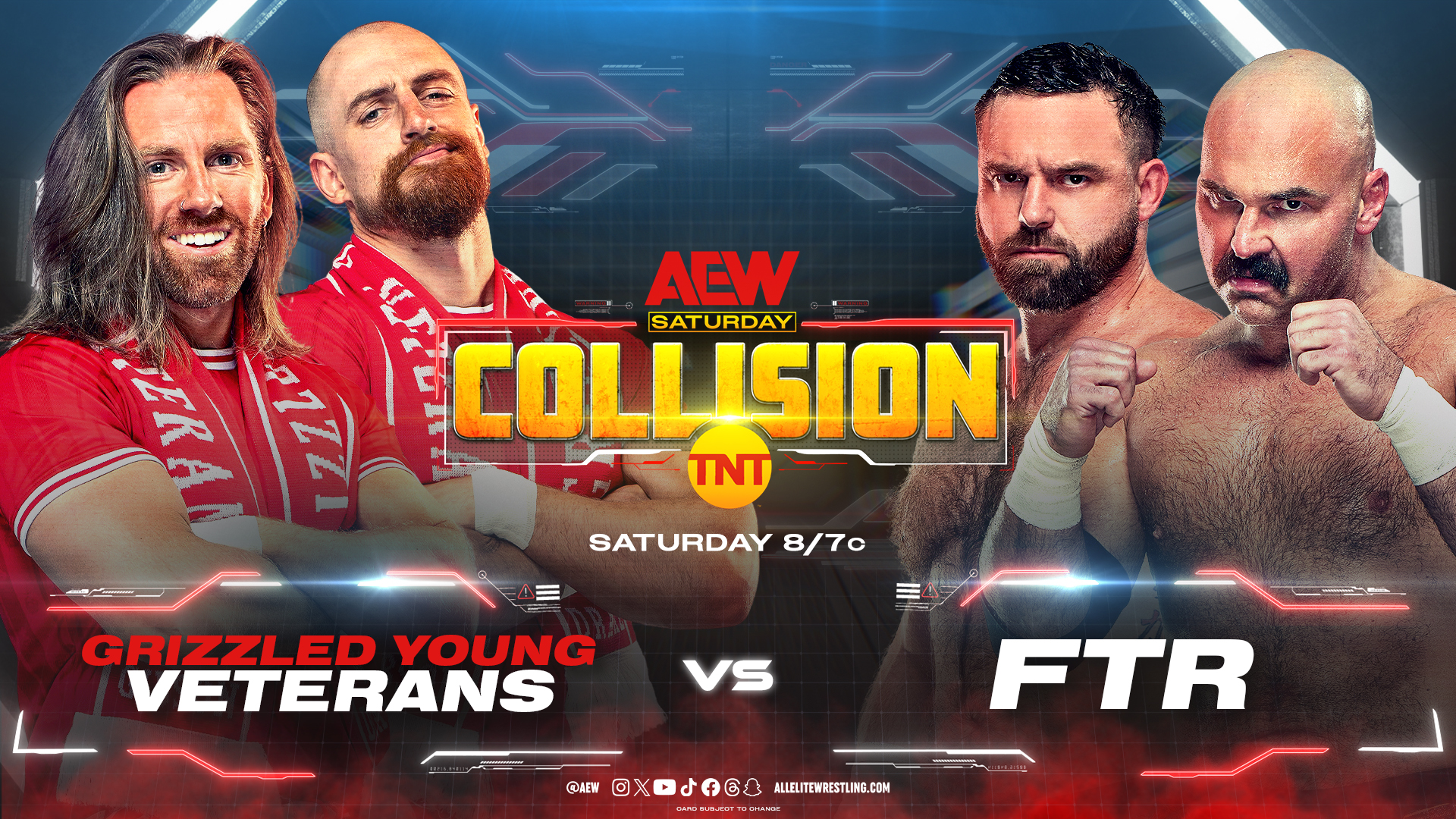 AEW Collision live results: FTR vs. Grizzled Young Veterans