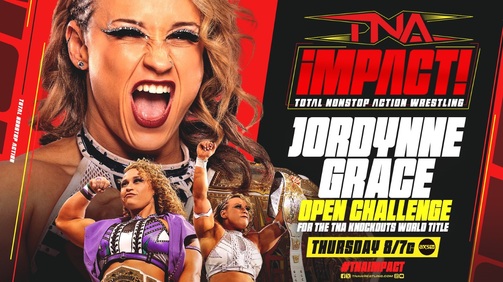 TNA Impact live results: Jordynne Grace Knockouts title open challenge