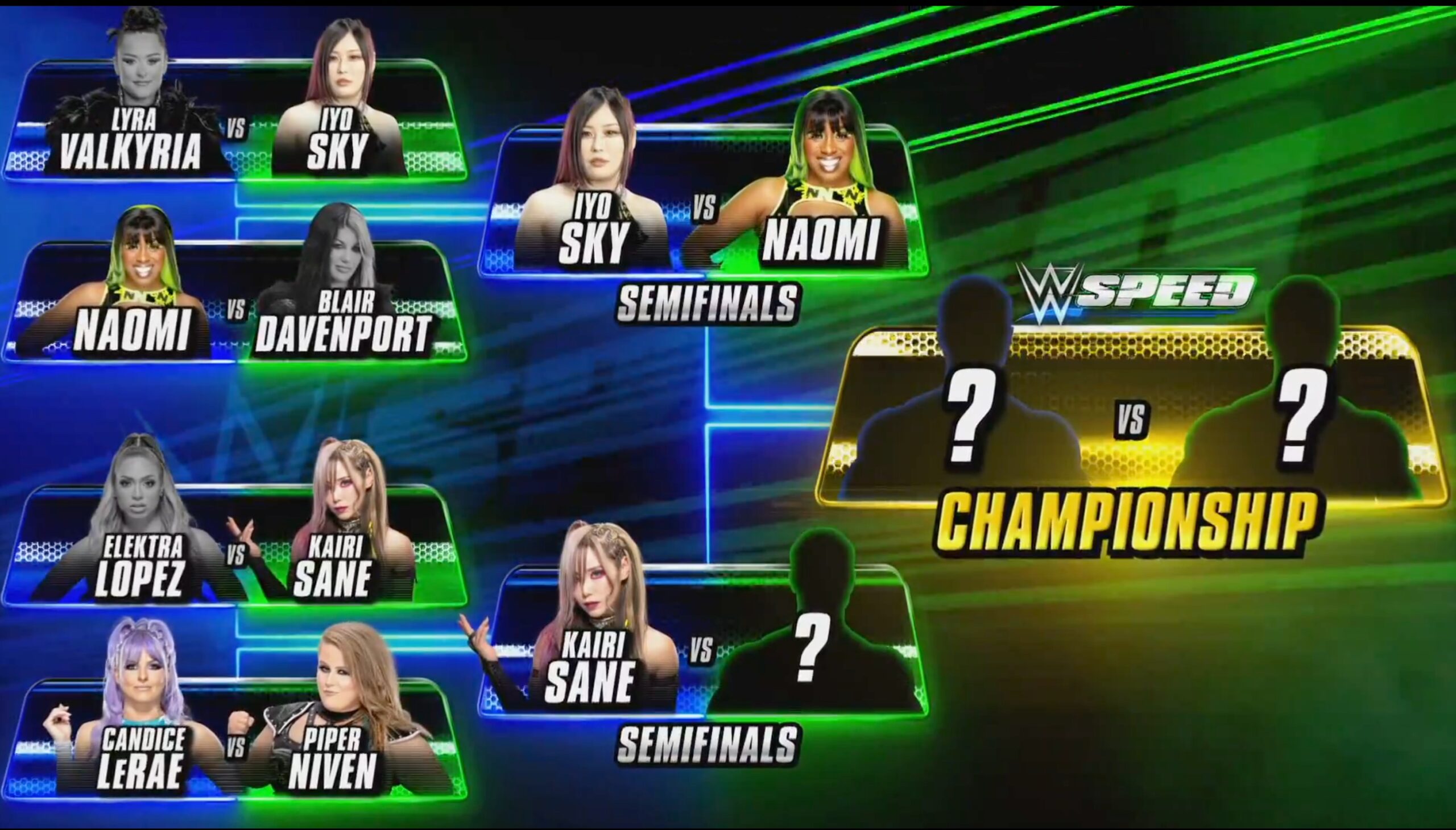 Kairi Sane advances in WWE Speed Women’s title tournament