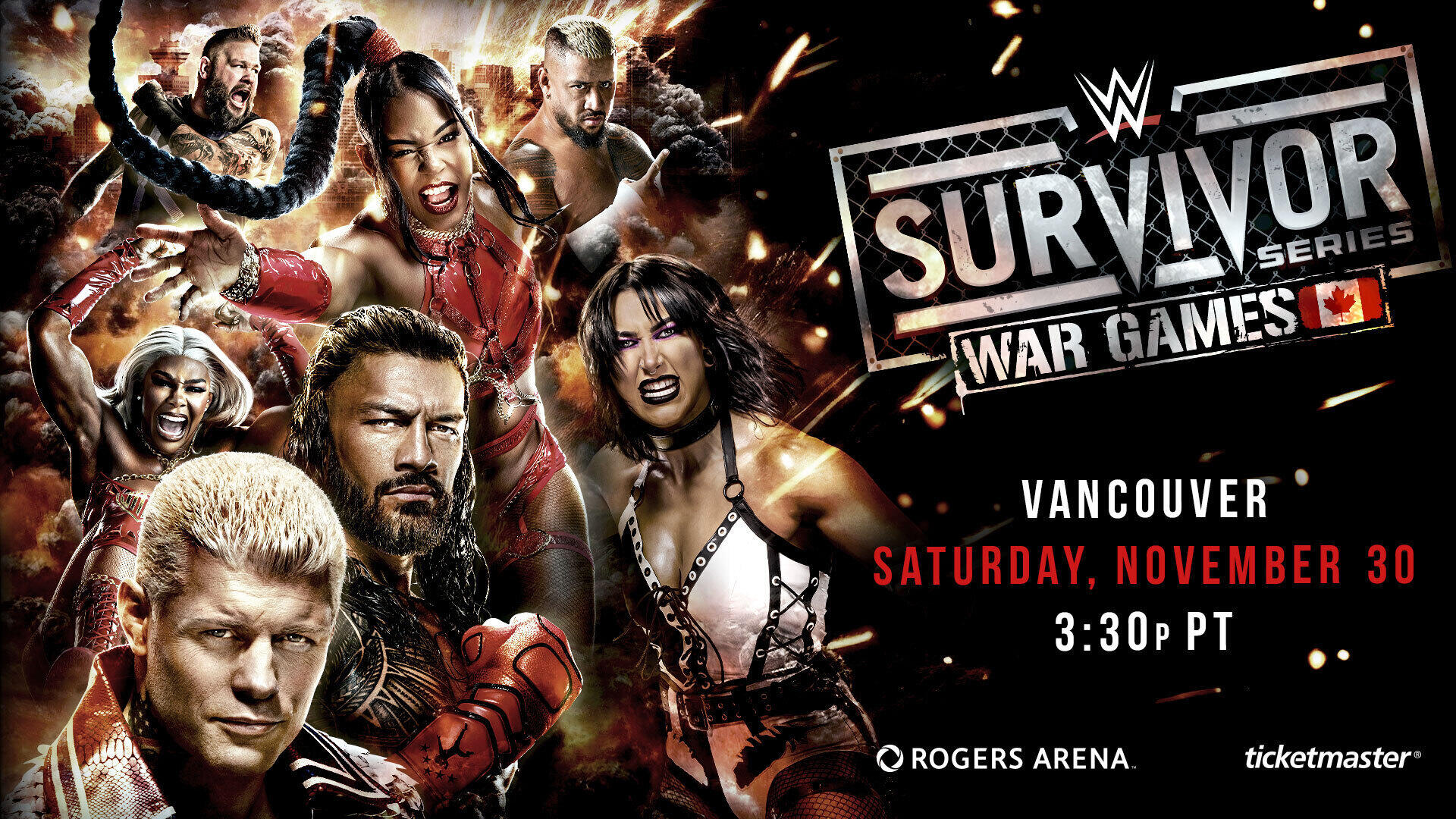 Roman Reigns advertised for WWE Survivor Series: WarGames