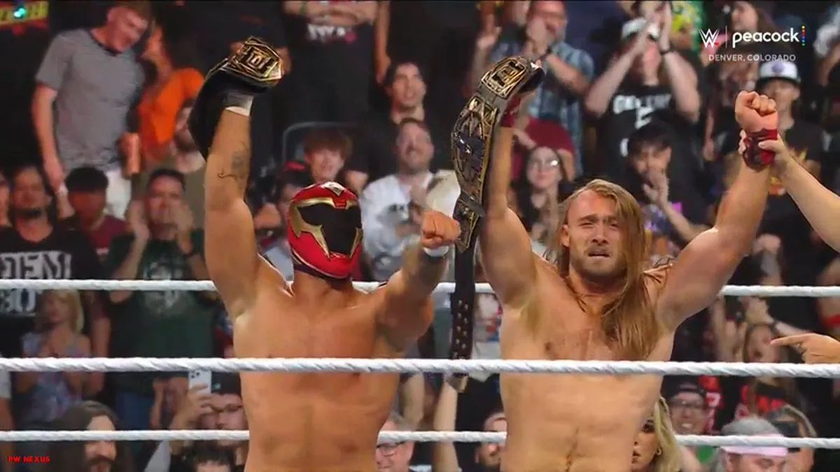 Nathan Frazer & Axiom win Tag Team titles at WWE NXT No Mercy