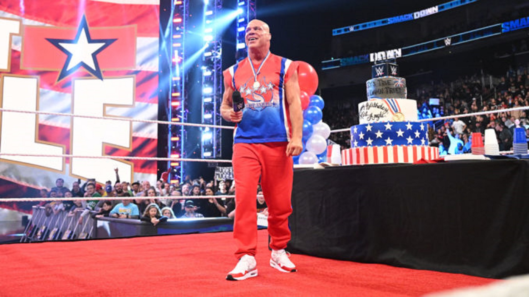 Kurt Angle reflects on Hulk Hogan asking him to join Real American Freestyle