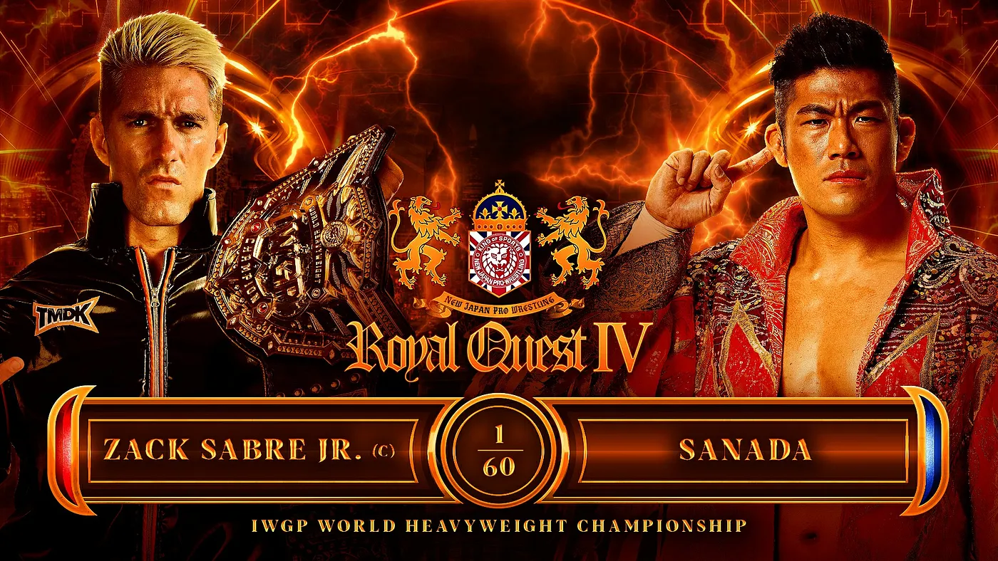 NJPW Royal Quest IV live results: Sabre vs. SANADA IWGP World title match