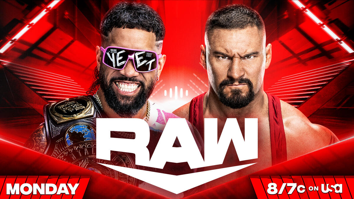 WWE Raw live results: Jey Uso vs. Bron Breakker for the IC title