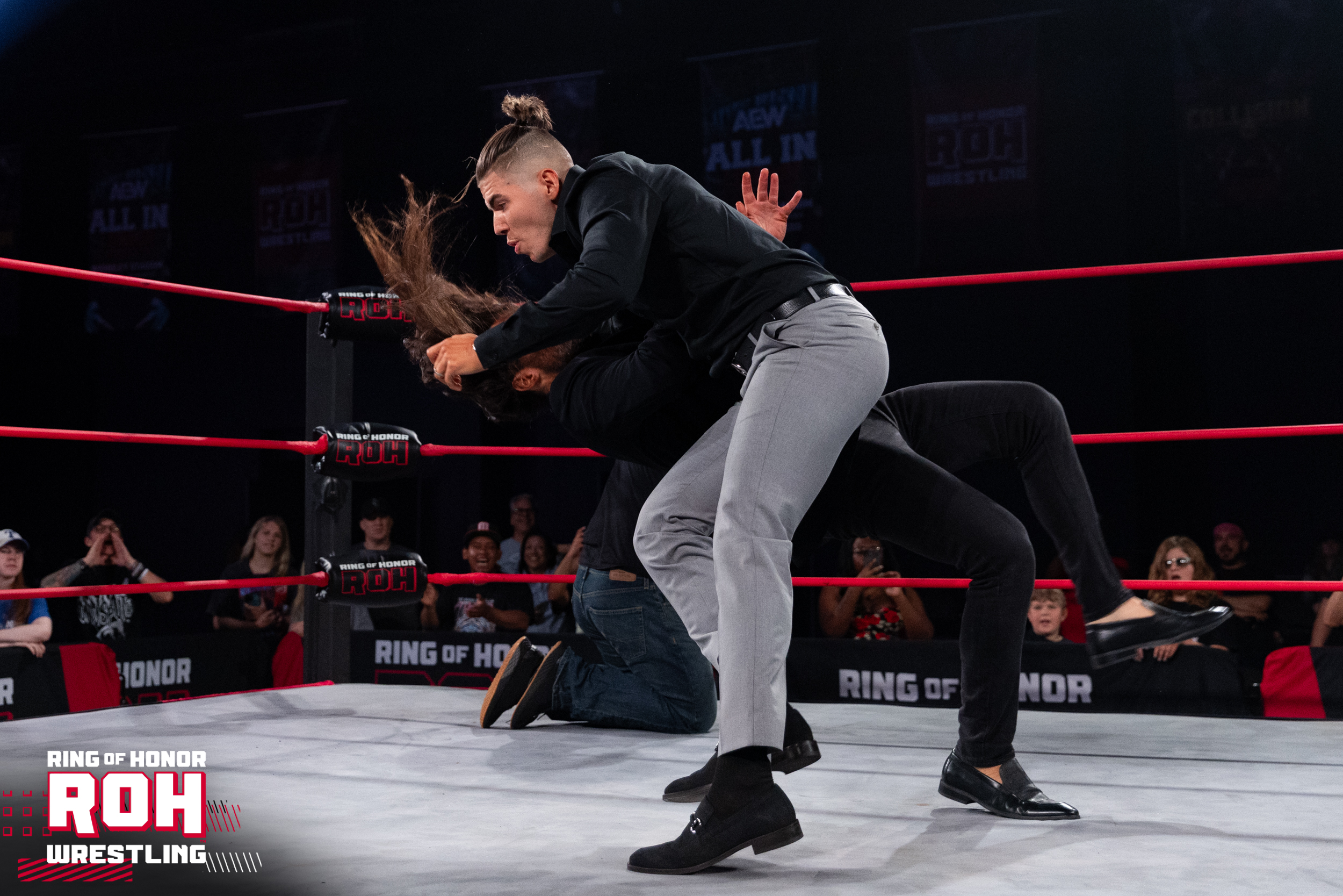 Sammy Guevara stretchered out of Ring of Honor taping