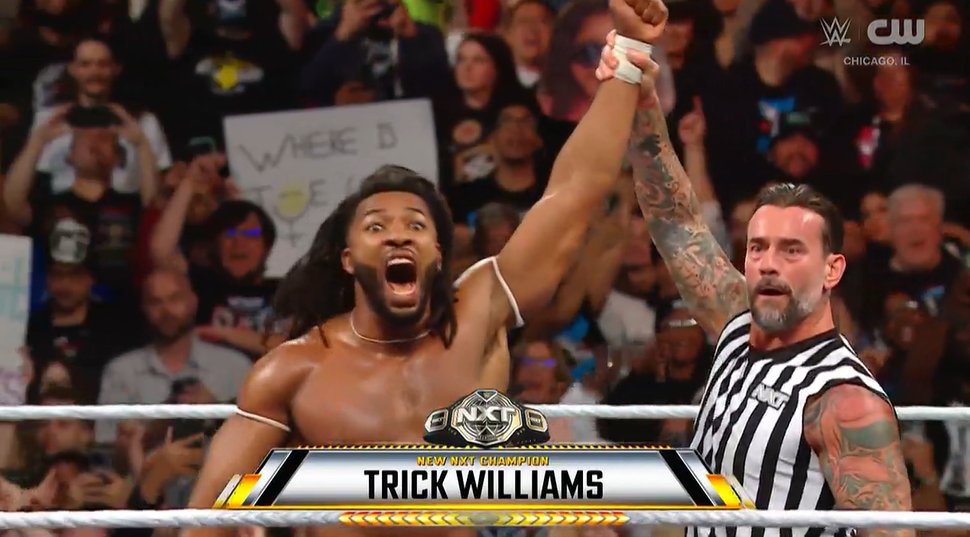 Trick Williams crowned NXT Champion on CW premiere