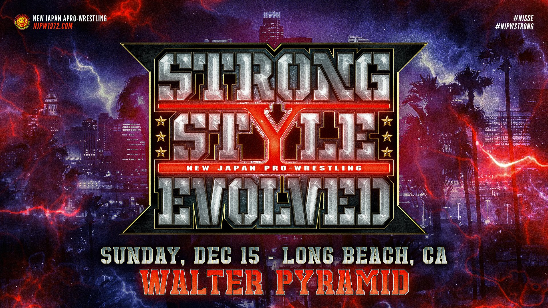 NJPW announces Strong Style Evolved date & location
