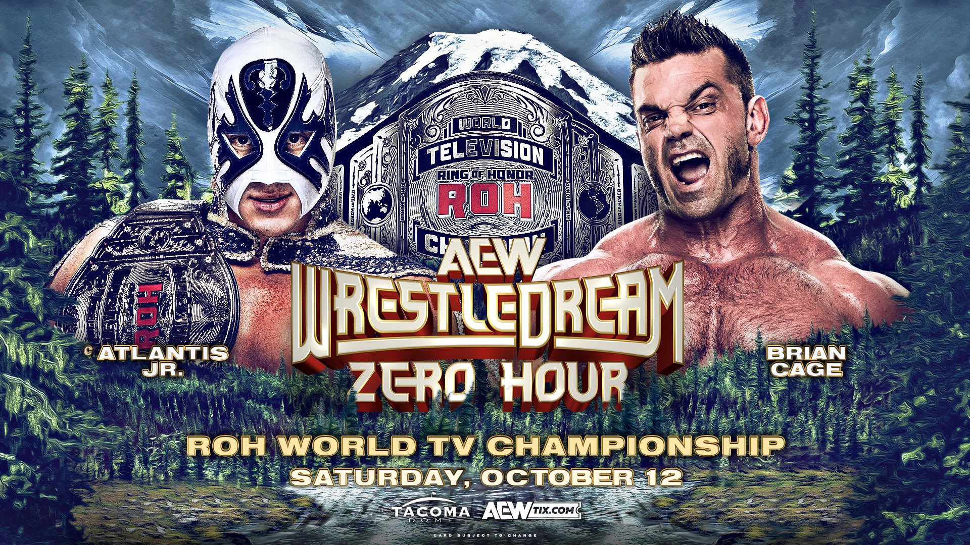 ROH TV title match set for AEW WrestleDream Zero Hour