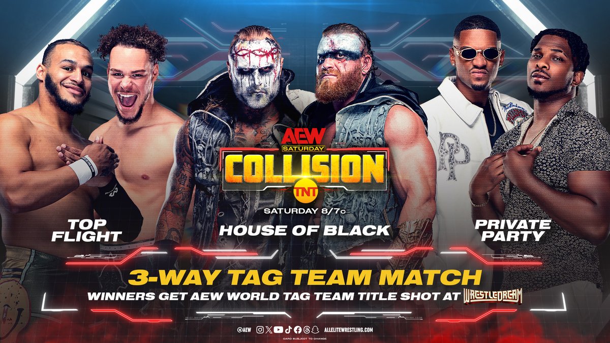 AEW Collision live results: Tag Team title number one contender’s match