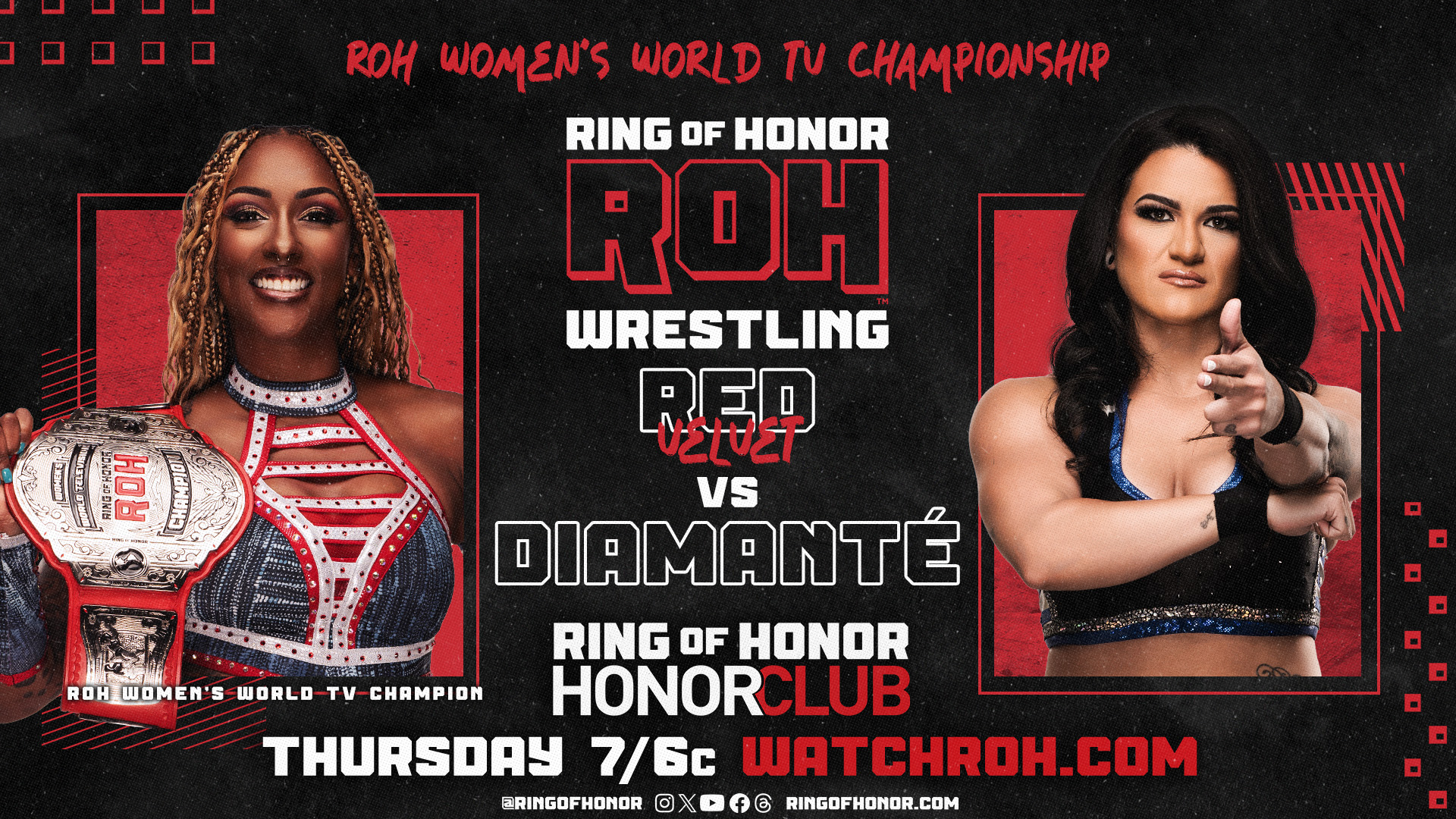 Ring of Honor TV live results: Red Velvet & Gabe Kidd title defenses