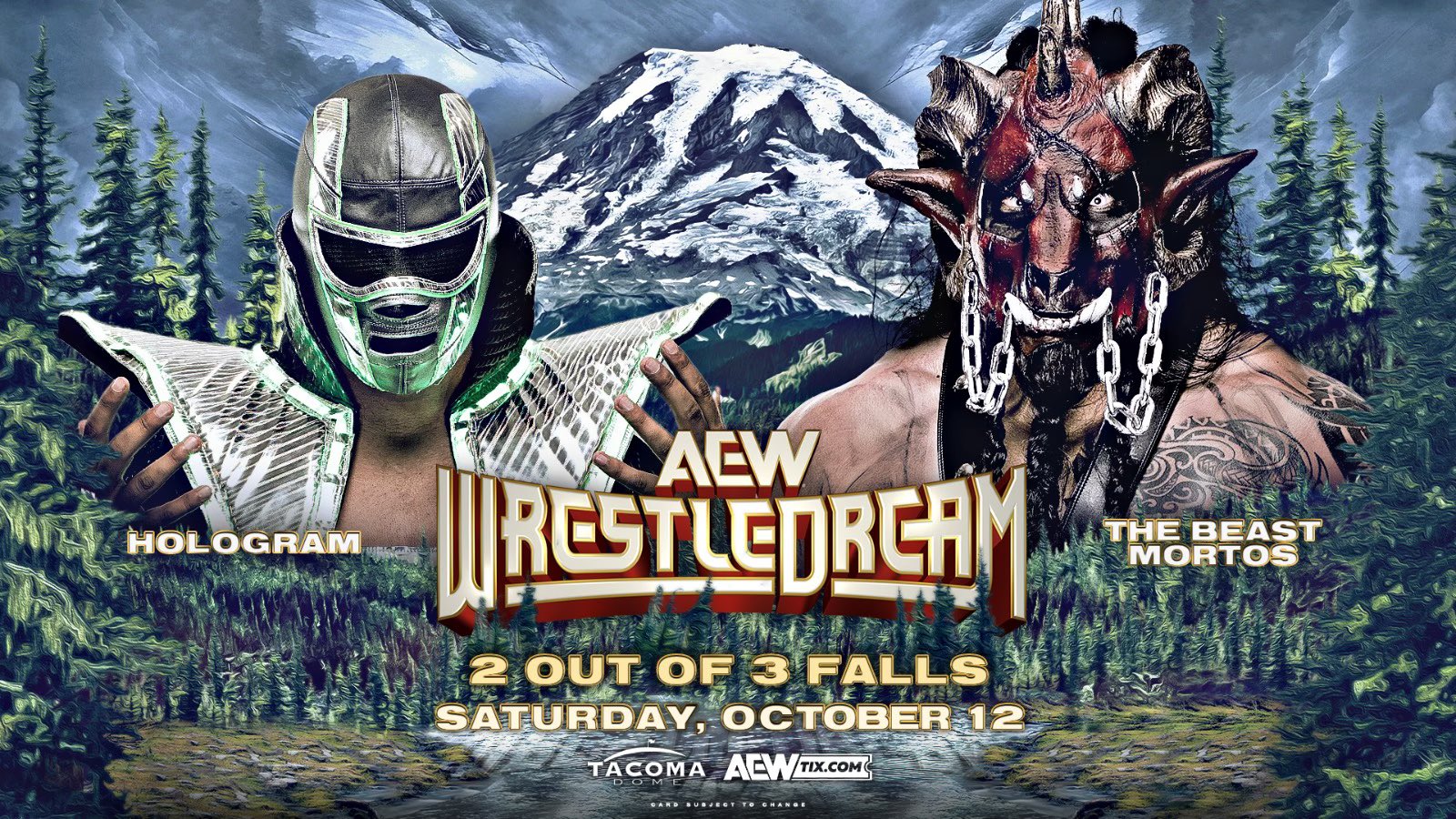 Hologram vs. The Best Mortos two-of-three falls match set for AEW WrestleDream