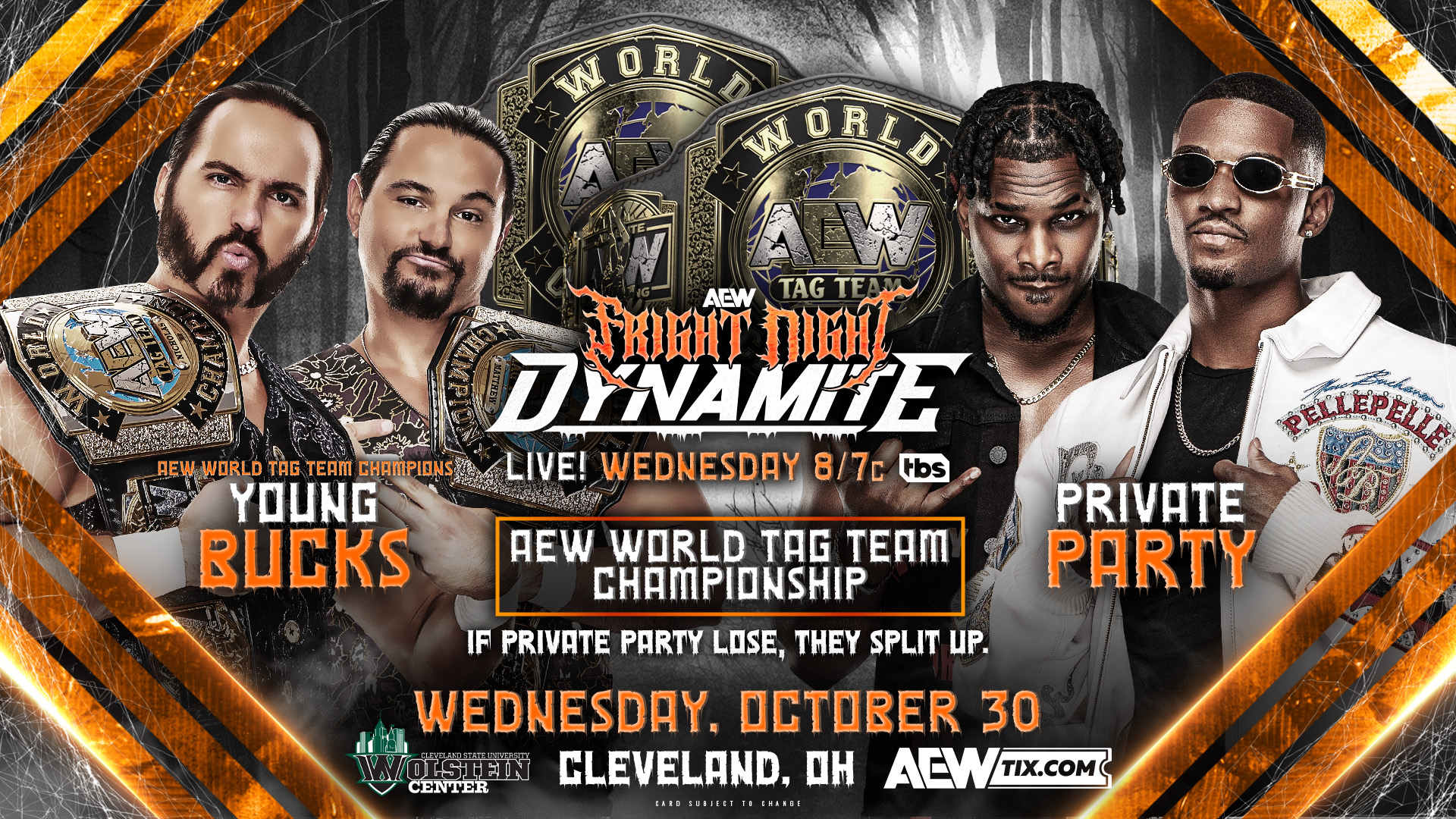 AEW Fright Night Dynamite live results: Tag Team title match