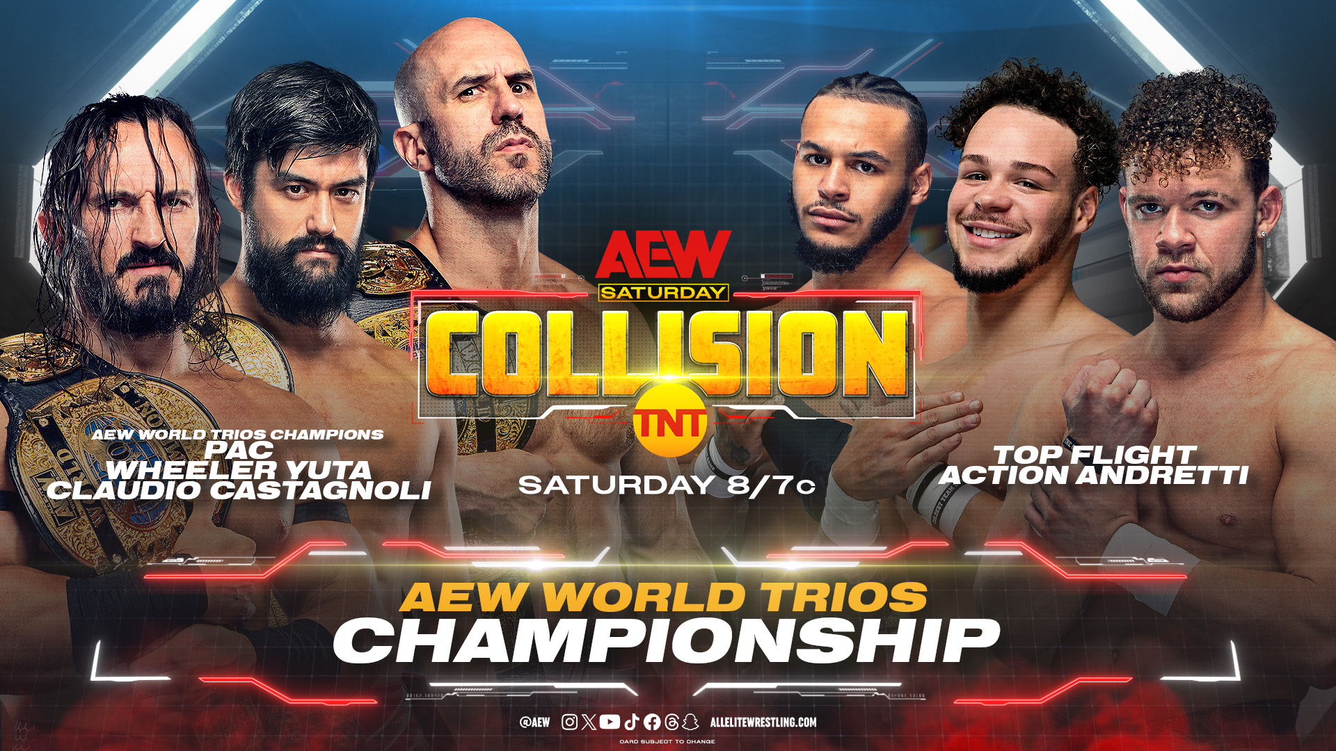 AEW Collision live results: Trios title match