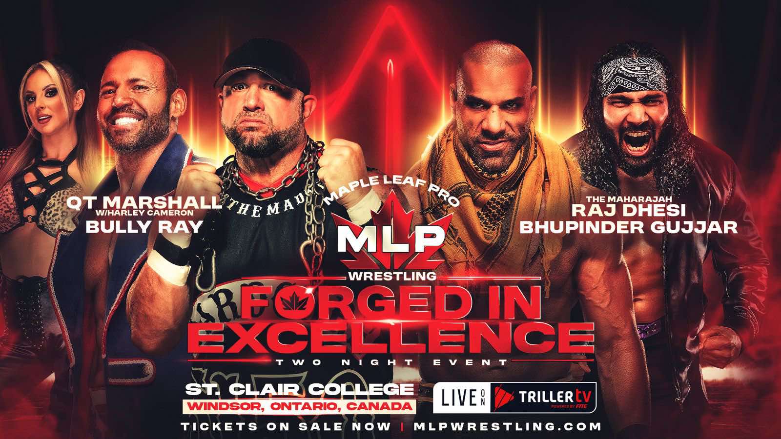 Three matches added to Maple Leaf Pro Forged in Excellence night two