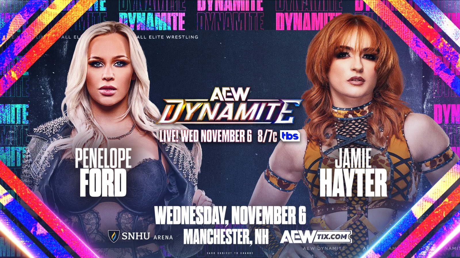 Jamie Hayter vs. Penelope Ford set for November 6 AEW Dynamite