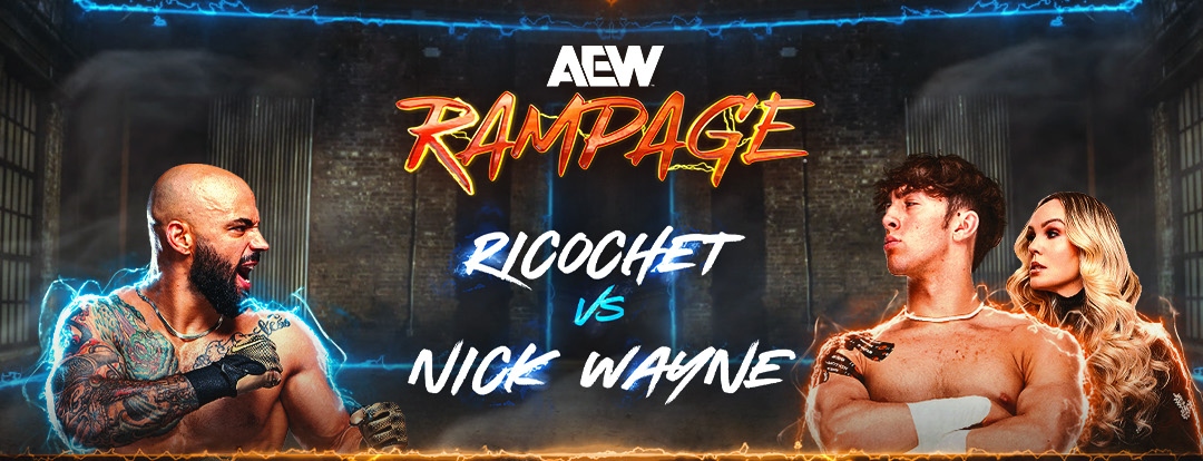 Ricochet vs. Nick Wayne part of four-match AEW Rampage lineup