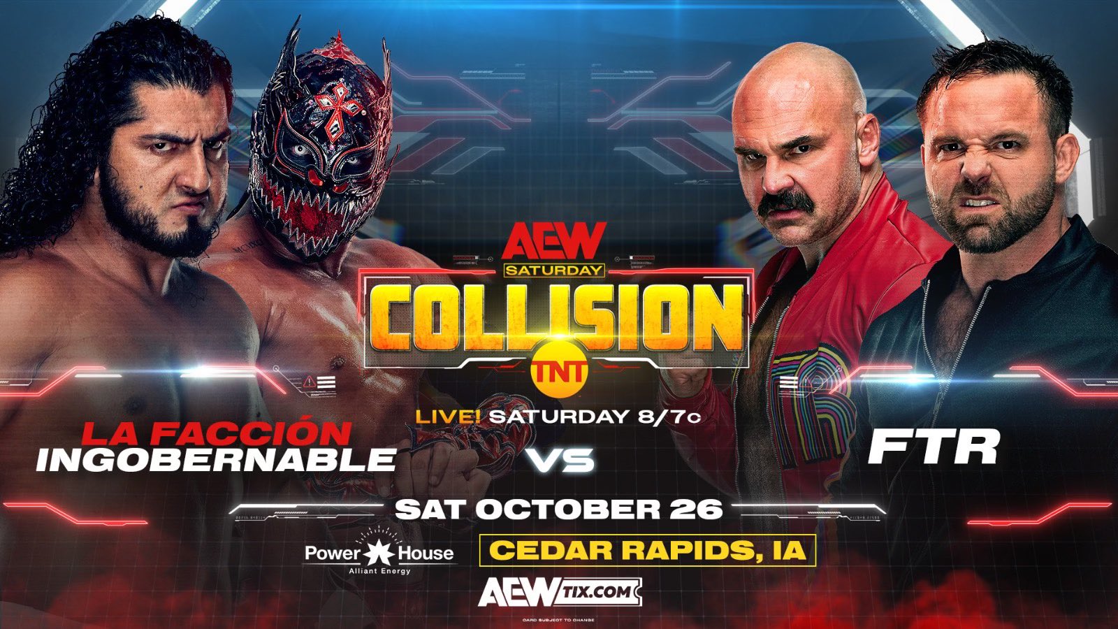 FTR vs. LFI added to AEW Collision