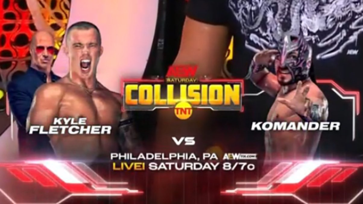 Kyle Fletcher vs. Komander added to AEW Collision