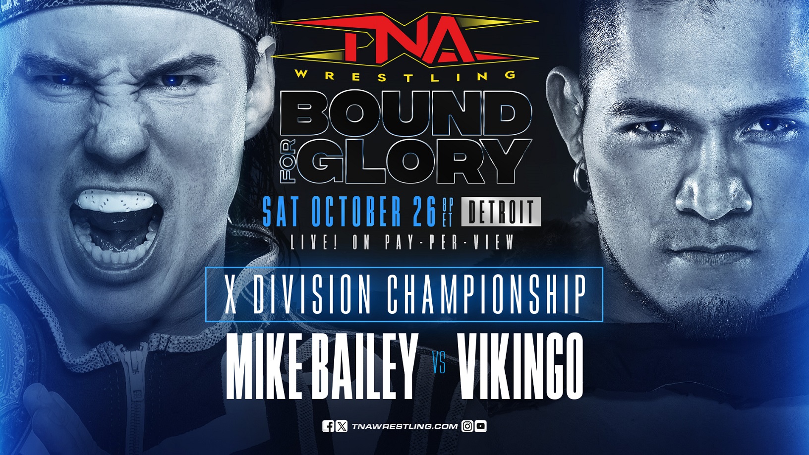 Mike Bailey vs. El Hijo del Vikingo, three more matches added to TNA Bound for Glory