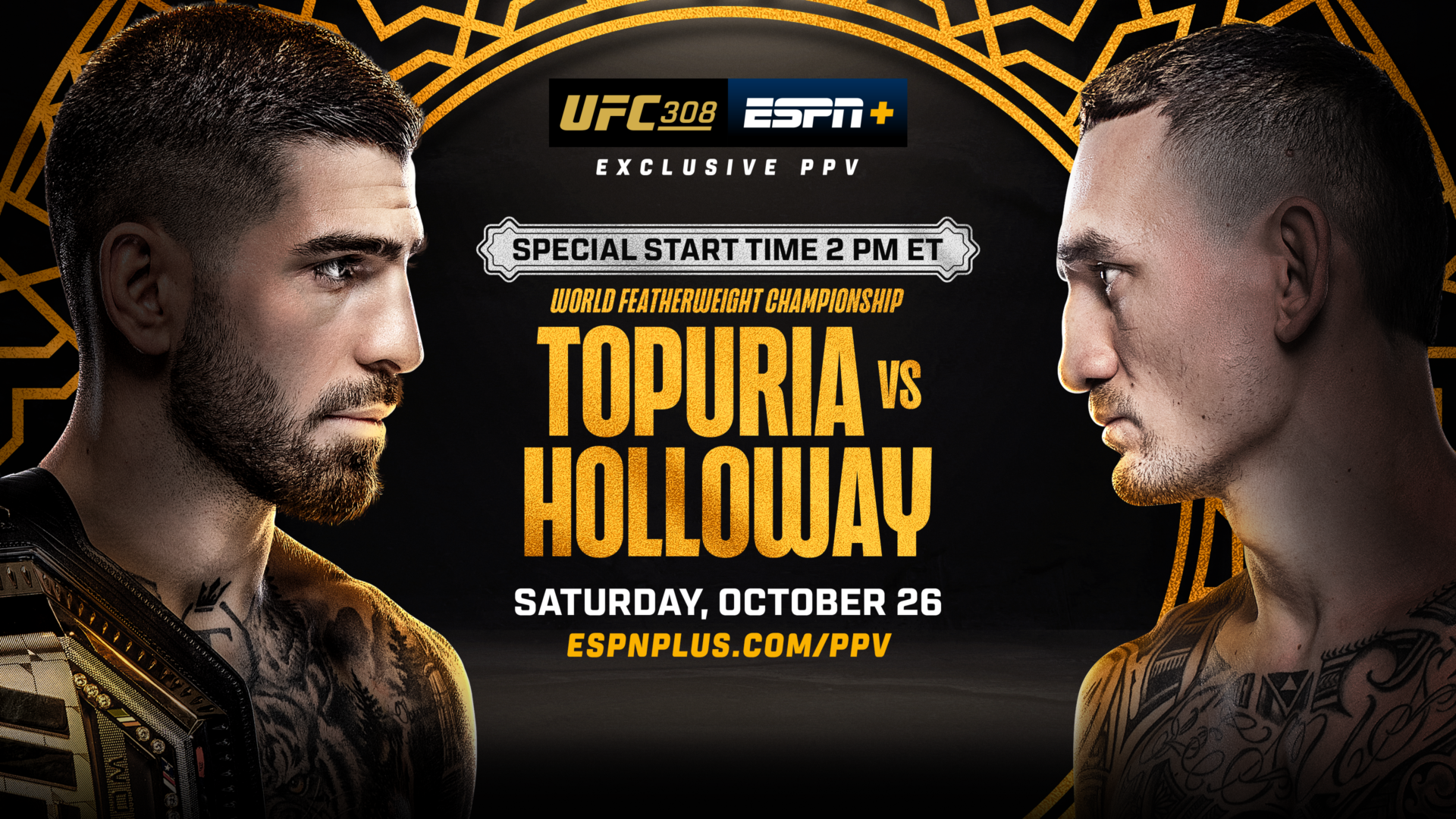 UFC 308 live results: Ilia Topuria vs. Max Holloway