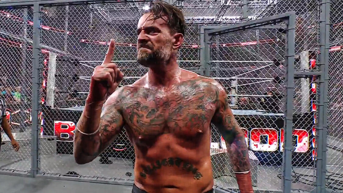 CM Punk defeats Drew McIntyre in Hell in a Cell match at WWE Bad Blood