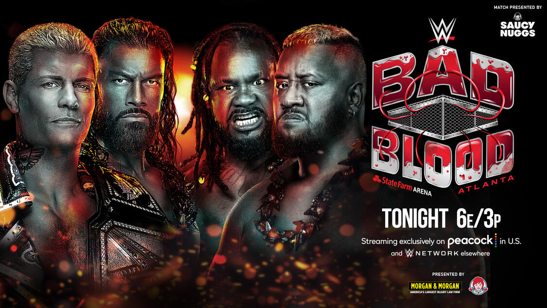 WWE Bad Blood live results: Cody Rhodes & Roman Reigns team up