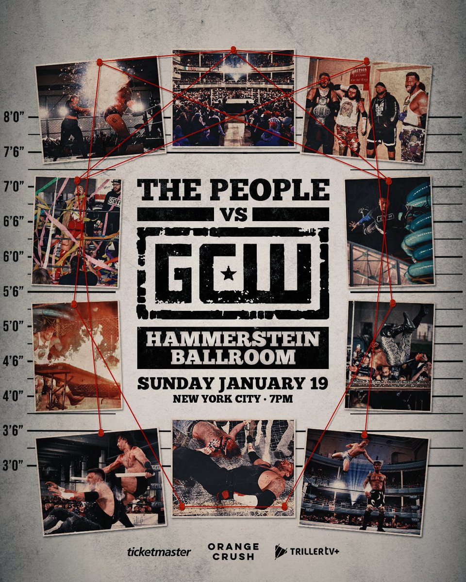 GCW returning to Hammerstein Ballroom in January 2025