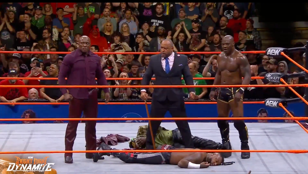 Bobby Lashley debuts on AEW Fright Night Dynamite