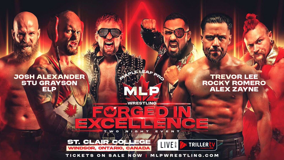 Maple Leaf Pro Wrestling reveals opening match for debut event