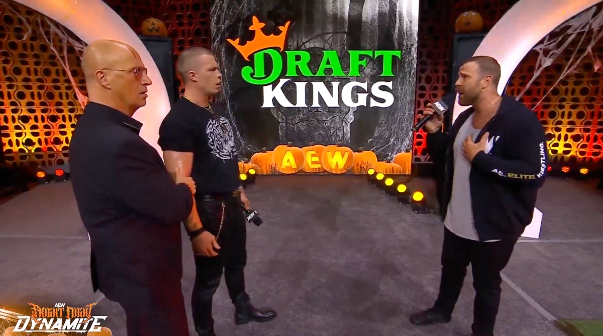 Mark Davis returns on AEW Fright Night Dynamite, confronts Kyle Fletcher