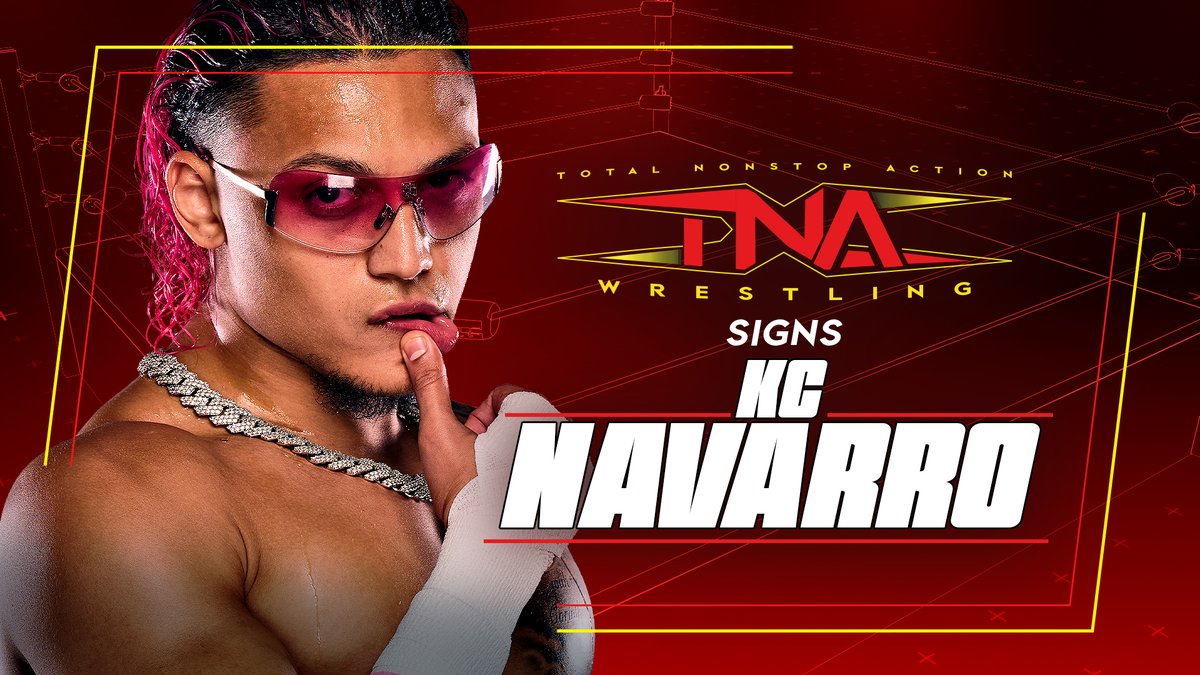 KC Navarro signs multi-year TNA Wrestling contract