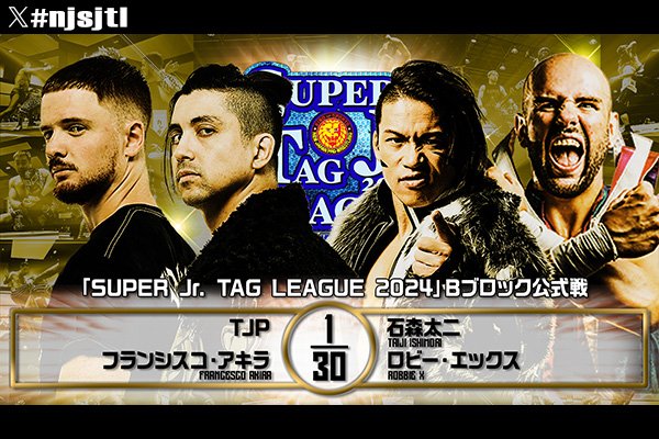 NJPW Super Junior Tag League night six results, updated standings