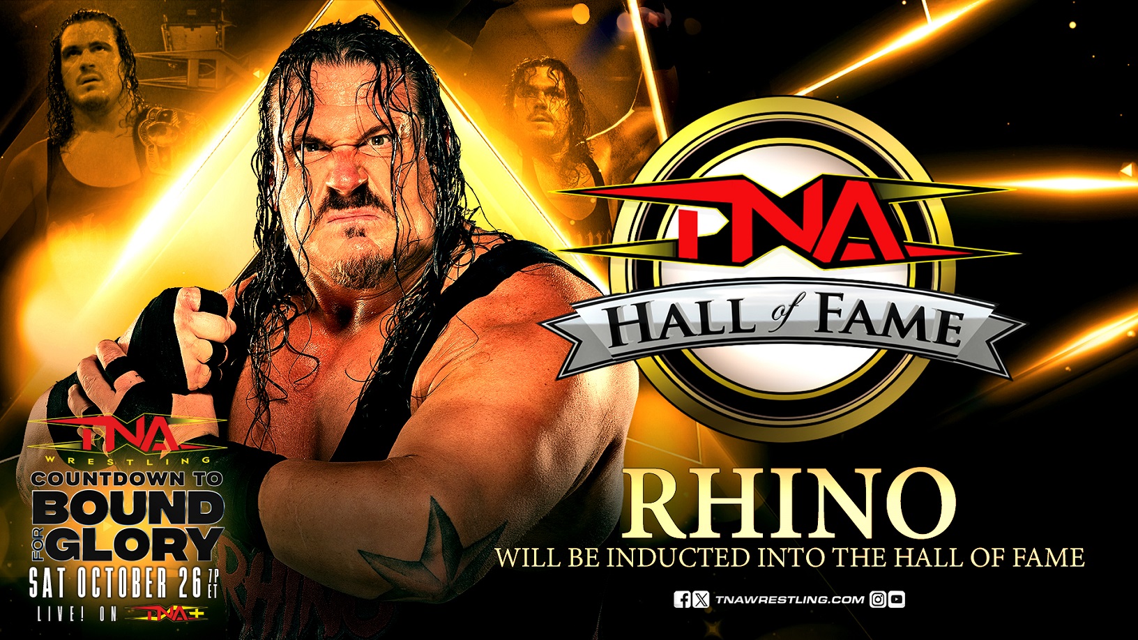 Rhino, Bob Ryder to be inducted into TNA Hall of Fame