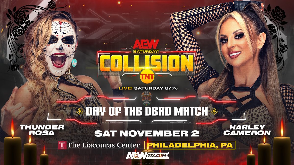 Day of the Dead match announced for next AEW Collision