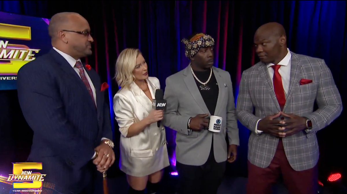 Shelton Benjamin debuts on AEW Dynamite