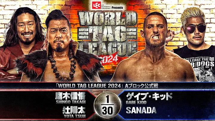 NJPW World Tag League 2024 night five results, updated standings