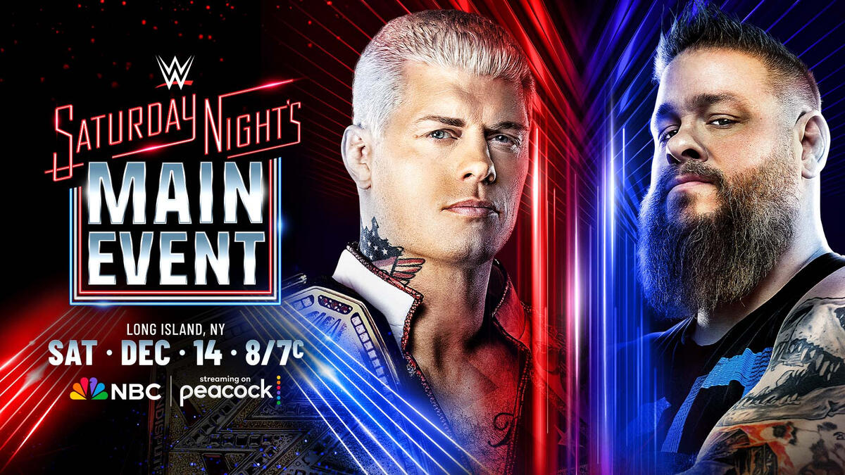 Cody Rhodes vs. Kevin Owens WWE title match confirmed for Saturday Night’s Main Event
