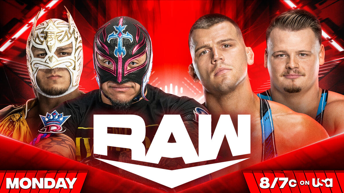 Rey Mysterio & Dragon Lee vs. American Made set for WWE Raw
