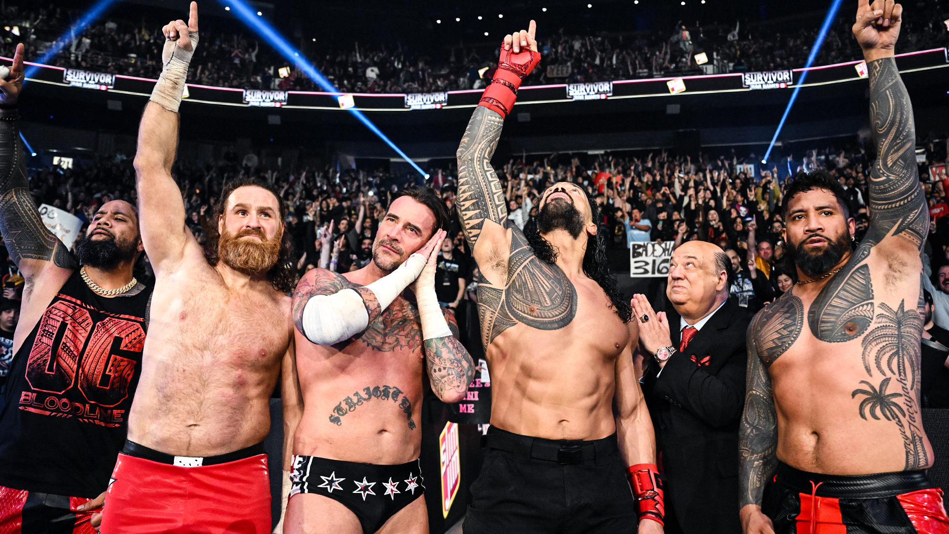 OG Bloodline wins WarGames match at WWE Survivor Series