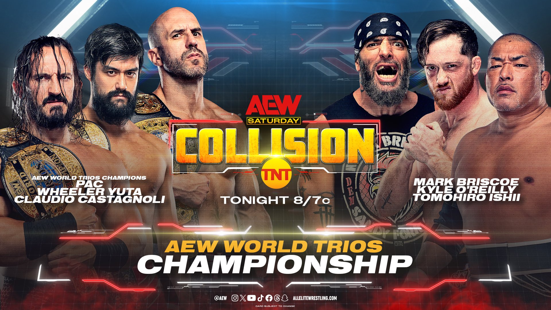 AEW Collision live results: Death Riders vs. Conglomeration Trios title match