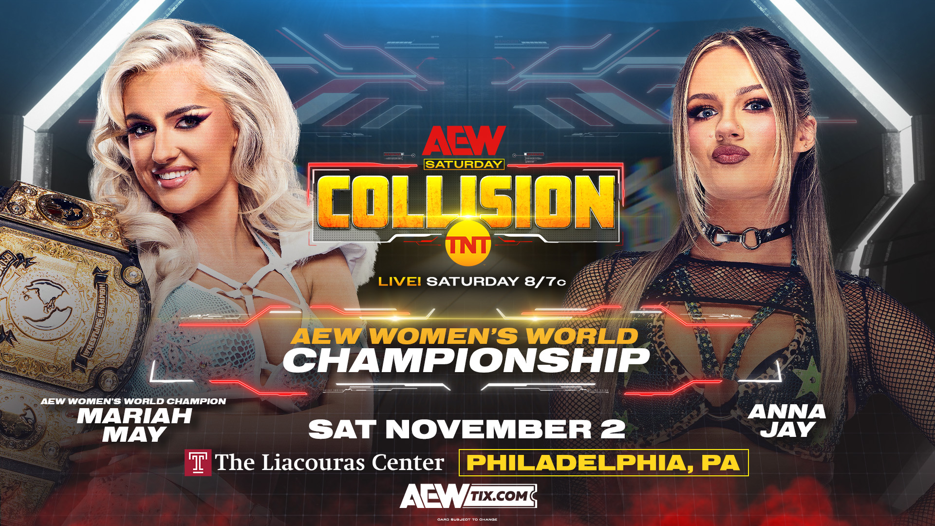 AEW Collision live results: Mariah May vs. Anna Jay Women’s title match