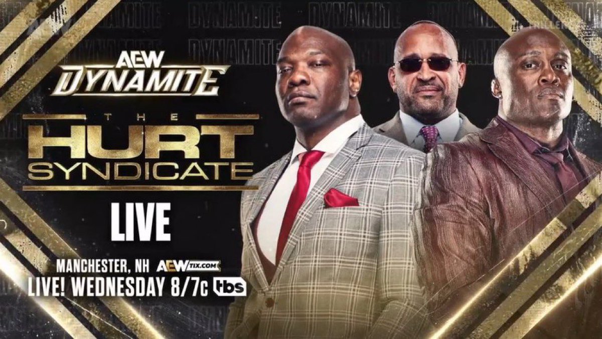 Hurt Syndicate appearance, new tag team match set for AEW Dynamite