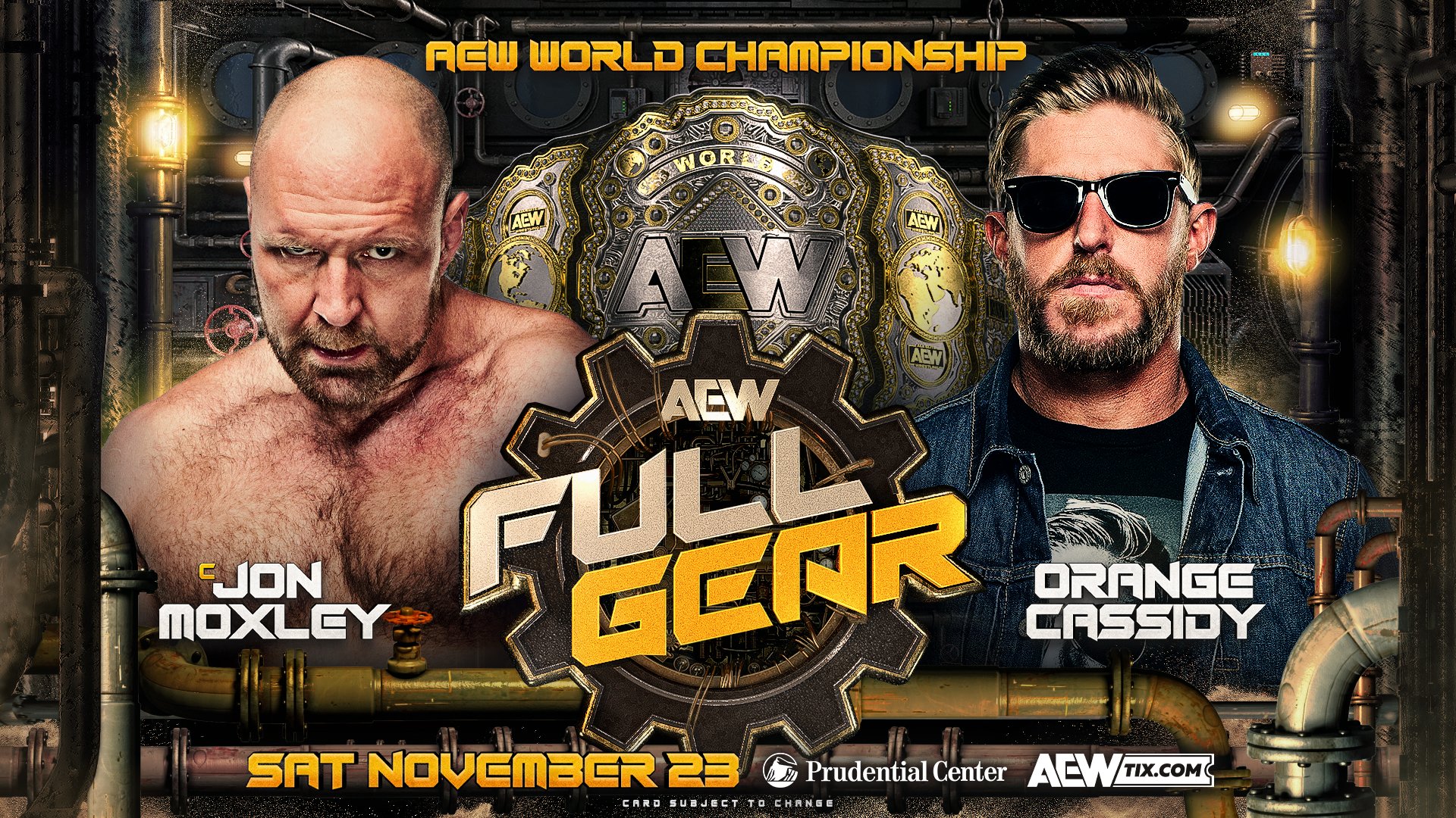 AEW Full Gear live results: Jon Moxley vs. Orange Cassidy World title match