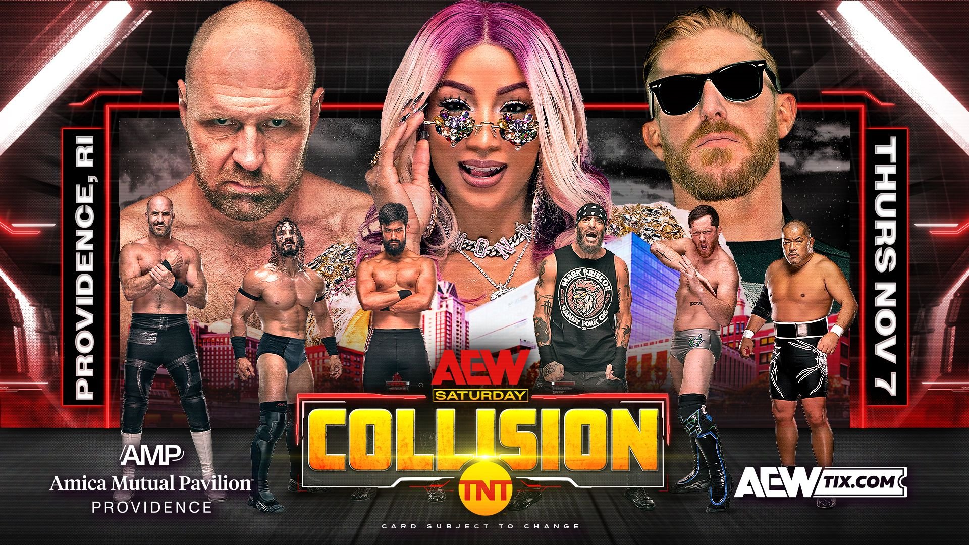 AEW Collision & Ring of Honor spoilers from Providence, RI