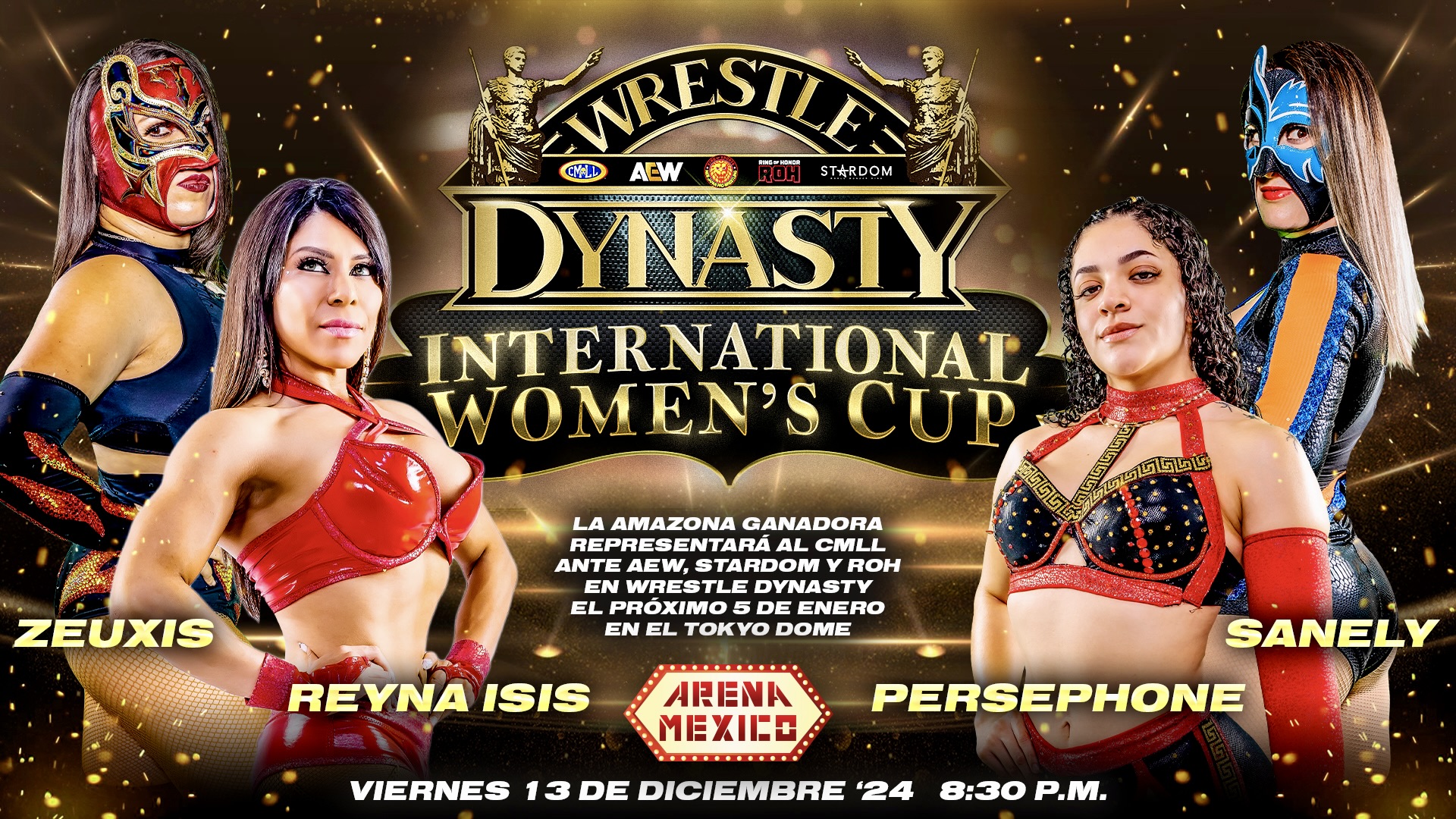 CMLL reveals International Women’s Cup qualifier competitors