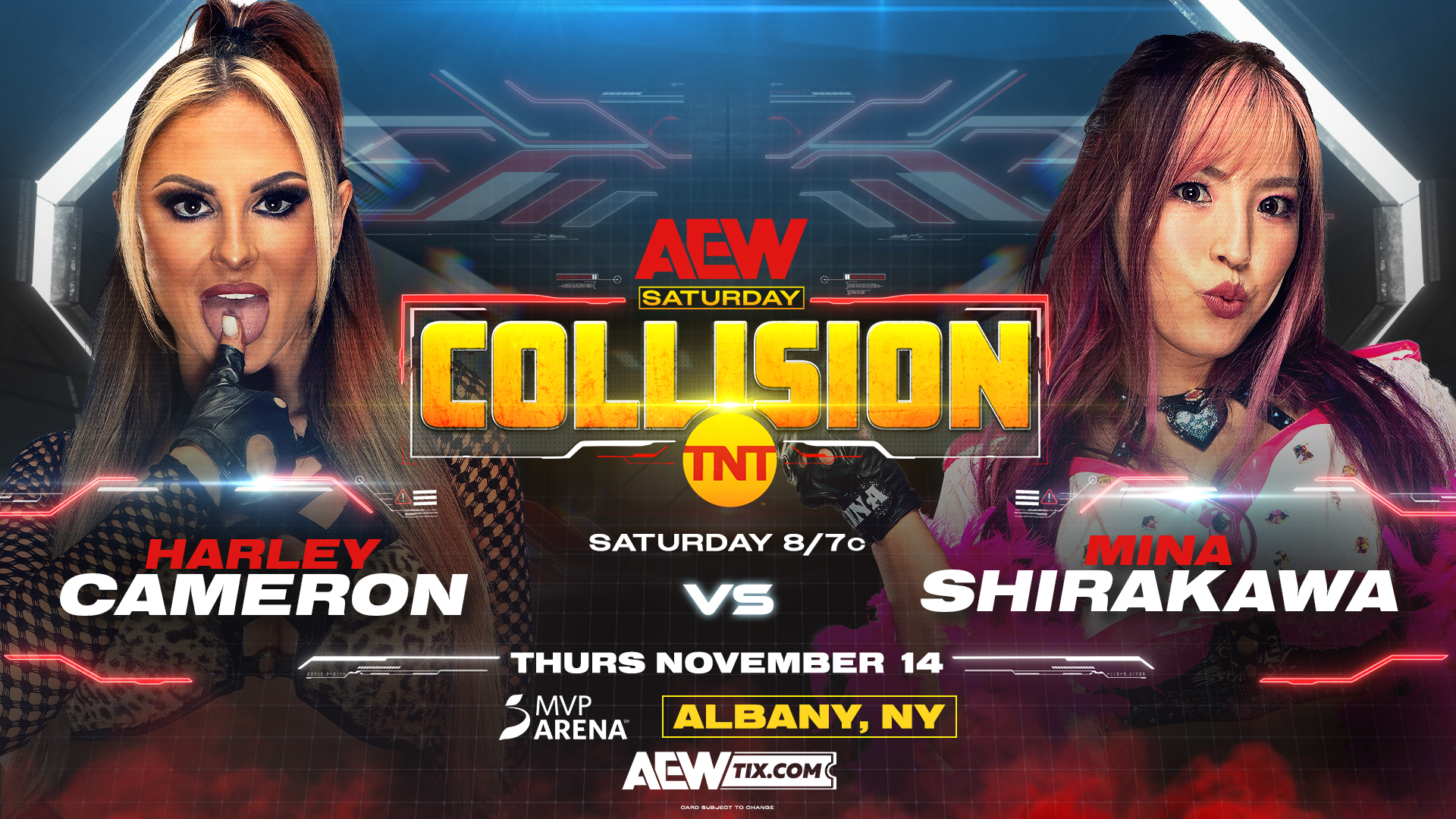 Mina Shirakawa vs. Harley Cameron added to AEW Collision