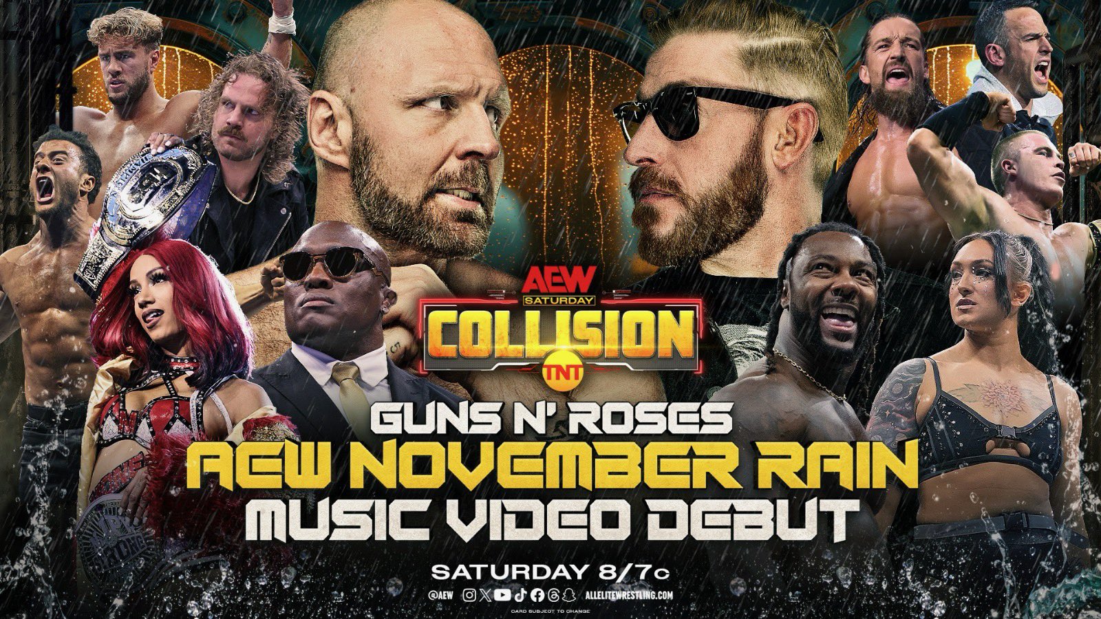 AEW/Guns N’ Roses ‘November Rain’ Full Gear music video debuting on Collision