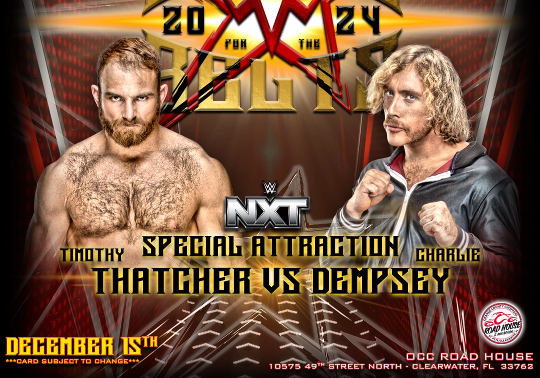 Charlie Dempsey to wrestle Timothy Thatcher at indie event