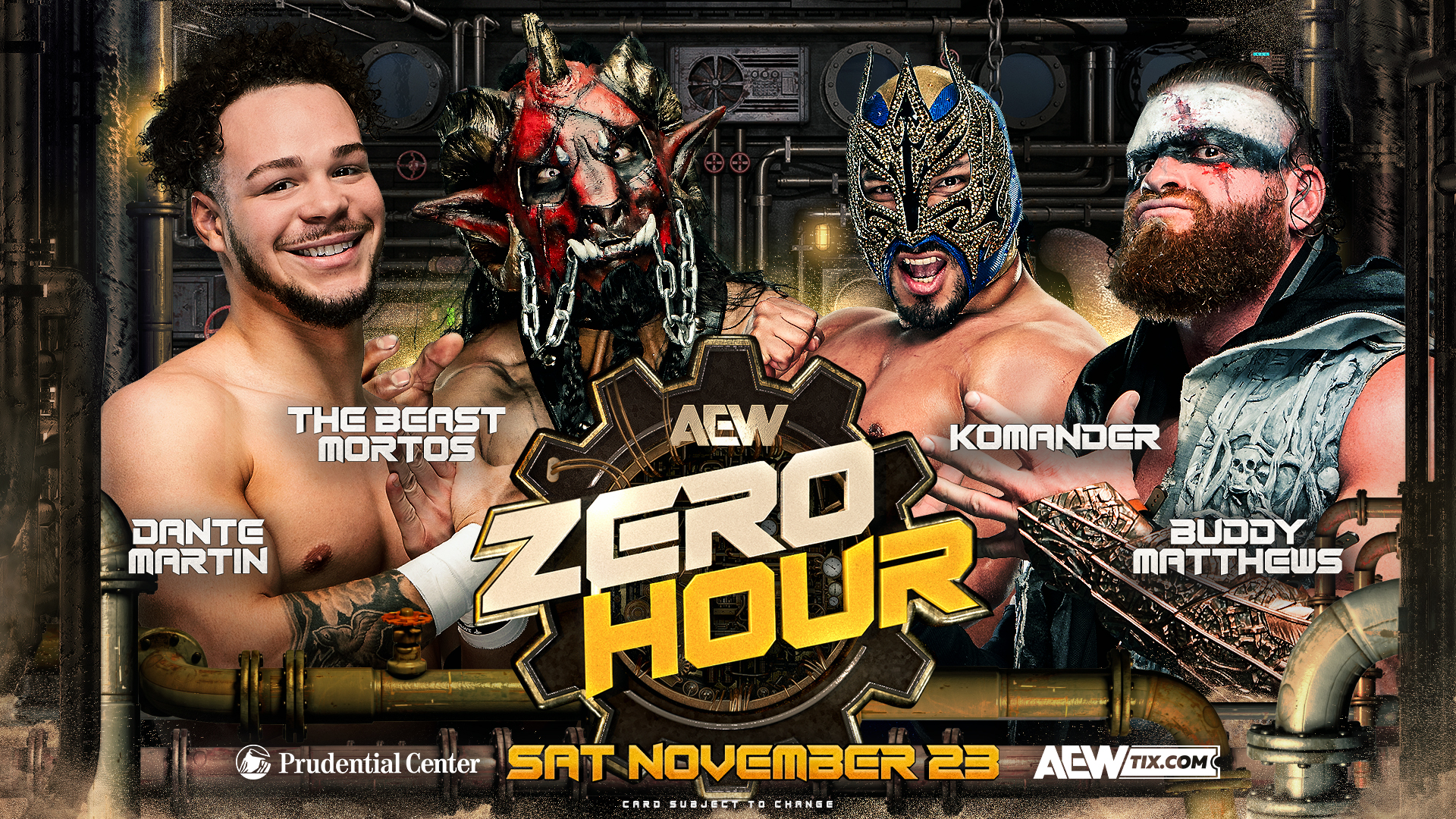 Four-way booked for AEW Full Gear Zero Hour
