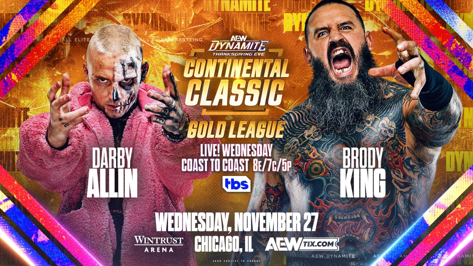 Continental Classic matches announced for AEW Dynamite